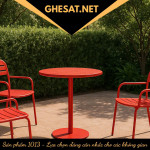 Bộ bàn ghế sắt 1013
