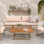 Bộ bàn ghế sắt 1025