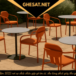 Ghế sắt cafe 1021