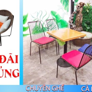 NHỮNG MẪU BÀN GHẾ CAFÉ ĐẸP VÀ THIẾT KẾ ĐẦY TÁO BẠO