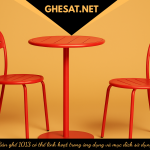 Bộ bàn ghế sắt 1013