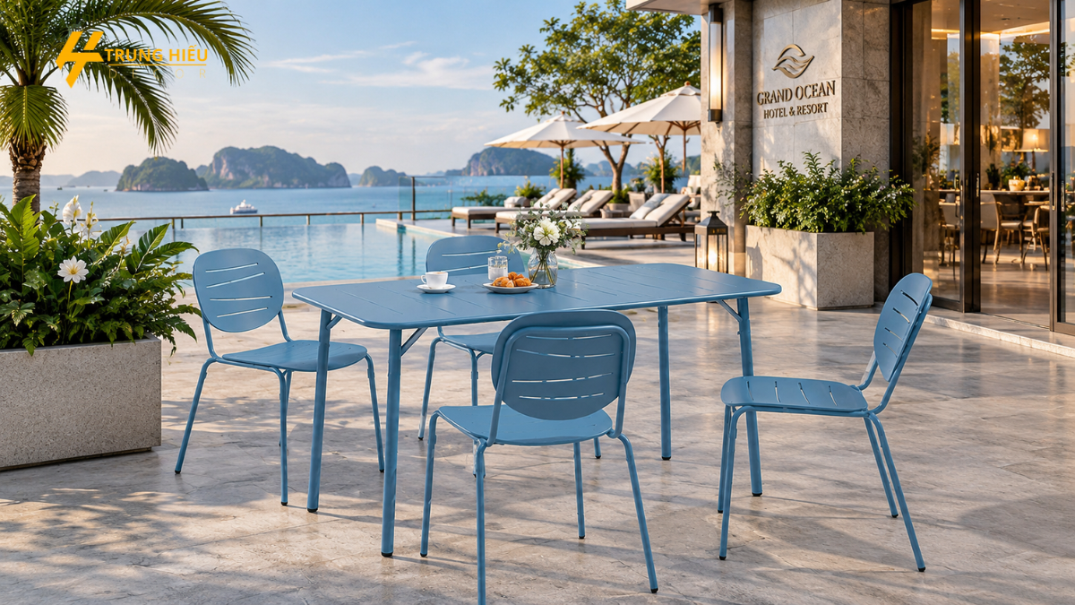 Bí quyết chọn ghế sắt cafe bền đẹp, tối ưu chi phí