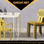 Bộ bàn ghế sắt 1007