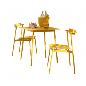 Bộ bàn ghế sắt 1010