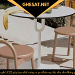 Bộ bàn ghế sắt 1011