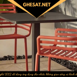 Bộ bàn ghế sắt 1012