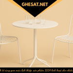Bộ bàn ghế sắt 1014