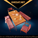Bộ bàn ghế sắt 997