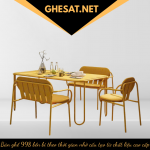 Bộ bàn ghế sắt 998