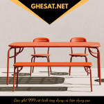 Bộ bàn ghế sắt 999