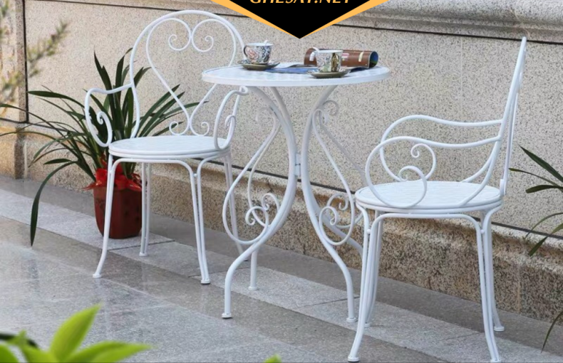 GHẾ SẮT TỰA LƯNG - THIẾT KẾ ĐƠN GIẢN, PHÙ HỢP VỚI NHIỀU KHÔNG GIAN