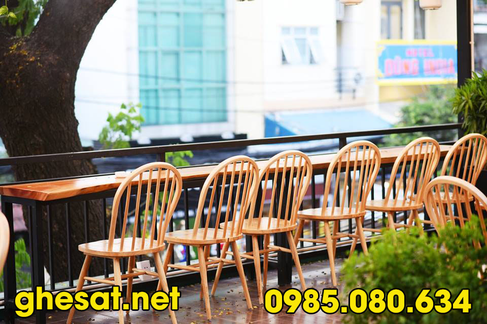 mau ghe cafe san vuon gia re hcm